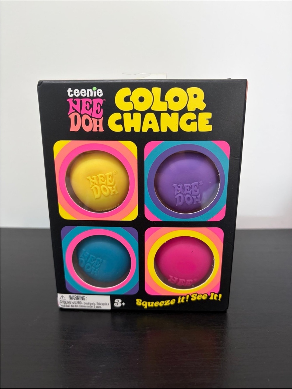 PRICE FIRM Brand new Schylling NeeDoh Teenie Color Change 4 Pack.